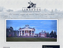 Tablet Screenshot of linbrookheritageestate.com